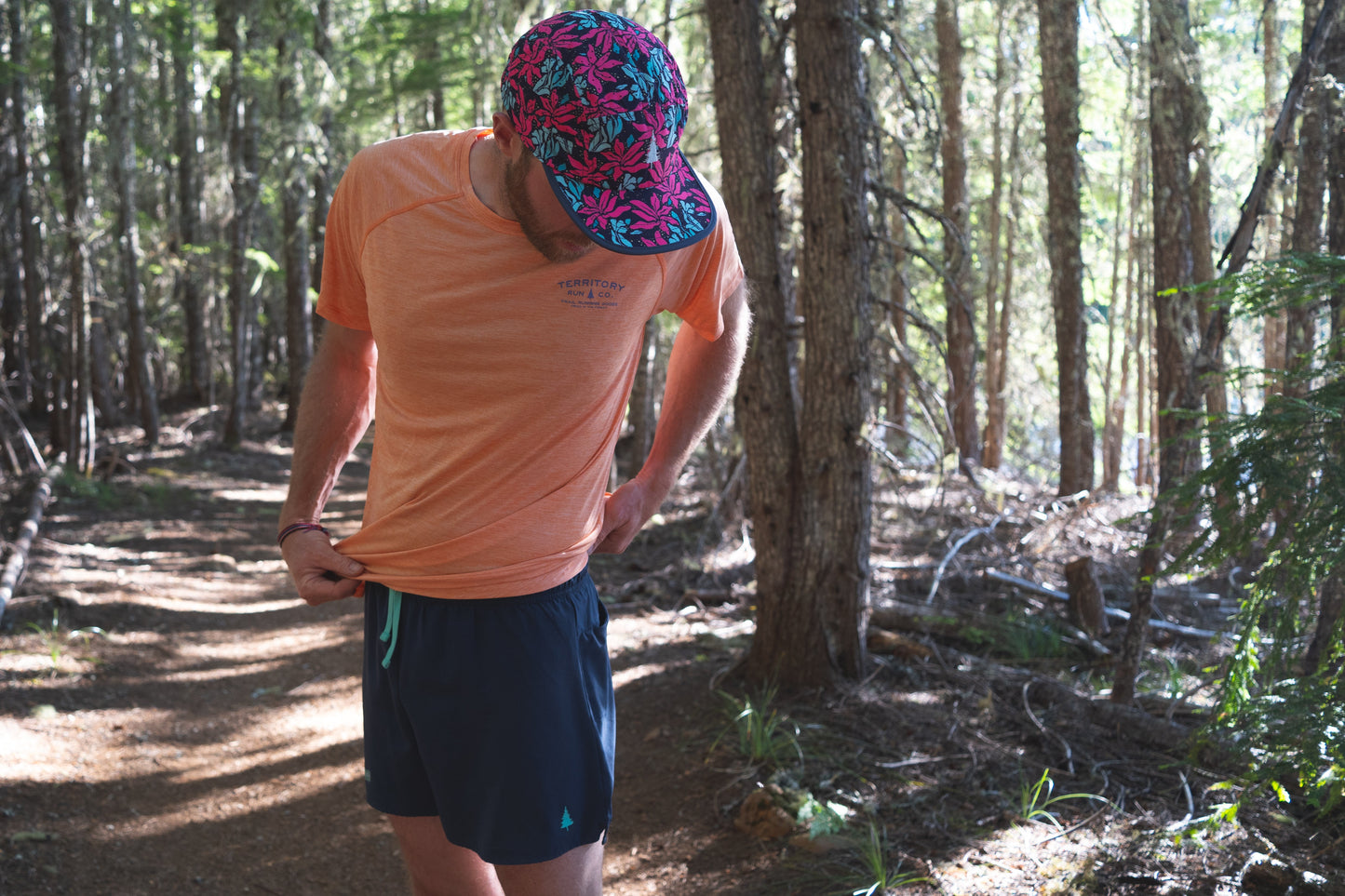 Men's Long Haul Short- Navy - Territory Run Co. - The Track and Field Store
