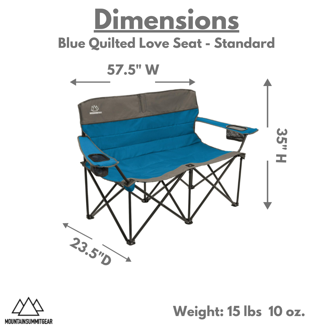 Quilted 2-Person Seat - Mountain Summit Gear - The Track and Field Store