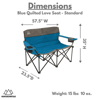 Quilted 2-Person Seat - Mountain Summit Gear - The Track and Field Store