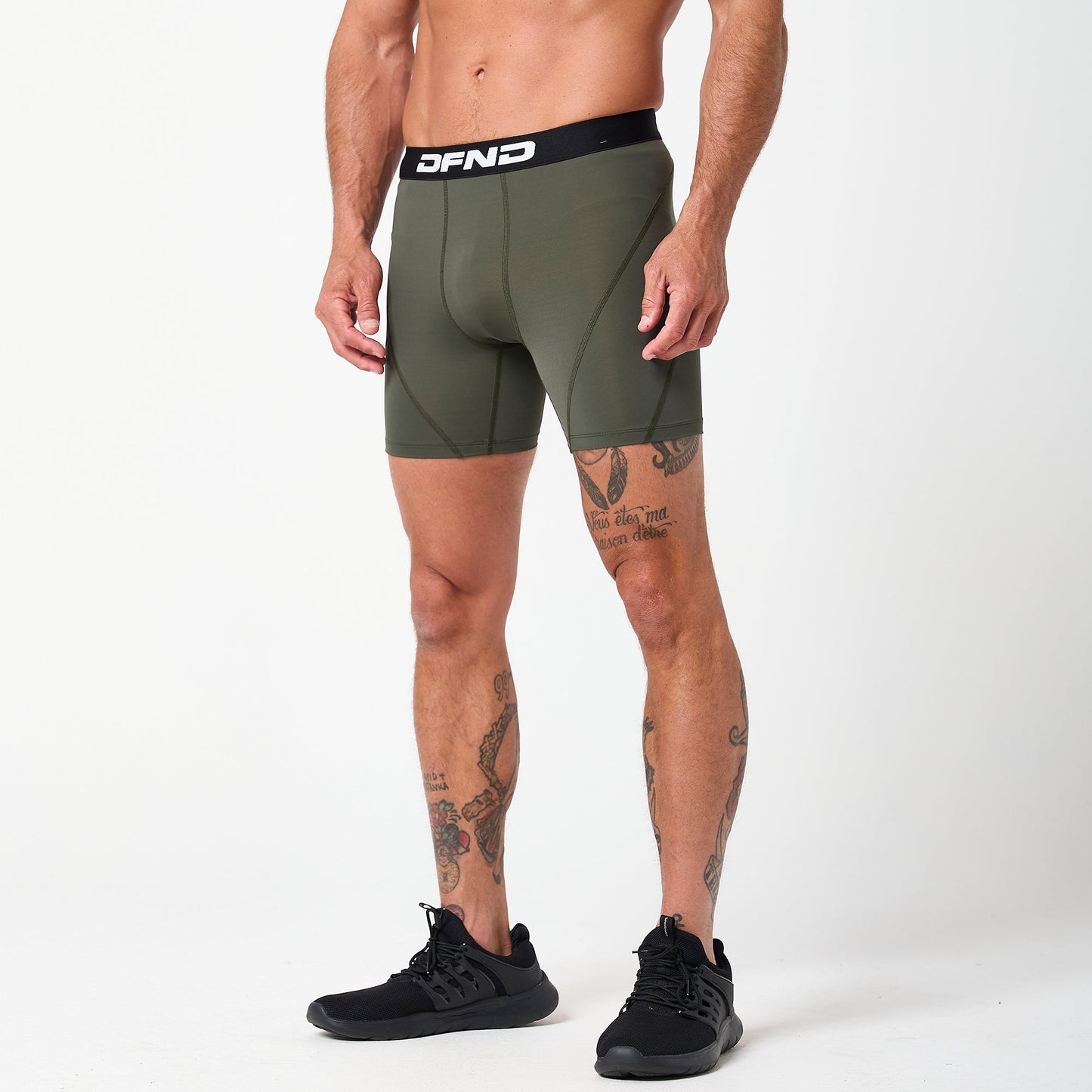 ACTIVE Ax COMPRESSION SHORTS 5" DFND