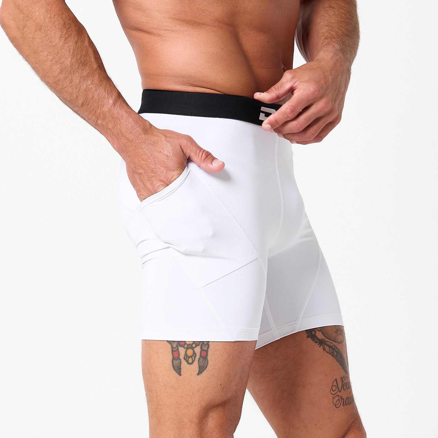 ACTIVE Ax COMPRESSION SHORTS 5" DFND