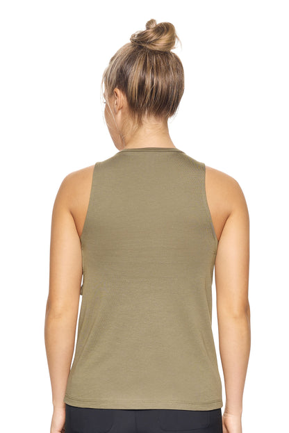MoCA™ Lattice Muscle Tank 🍃 - The Track and Field Store