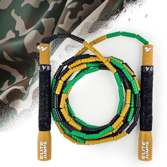 CAMO Freestyle Soft Beaded Jump Rope - Elite Jumps