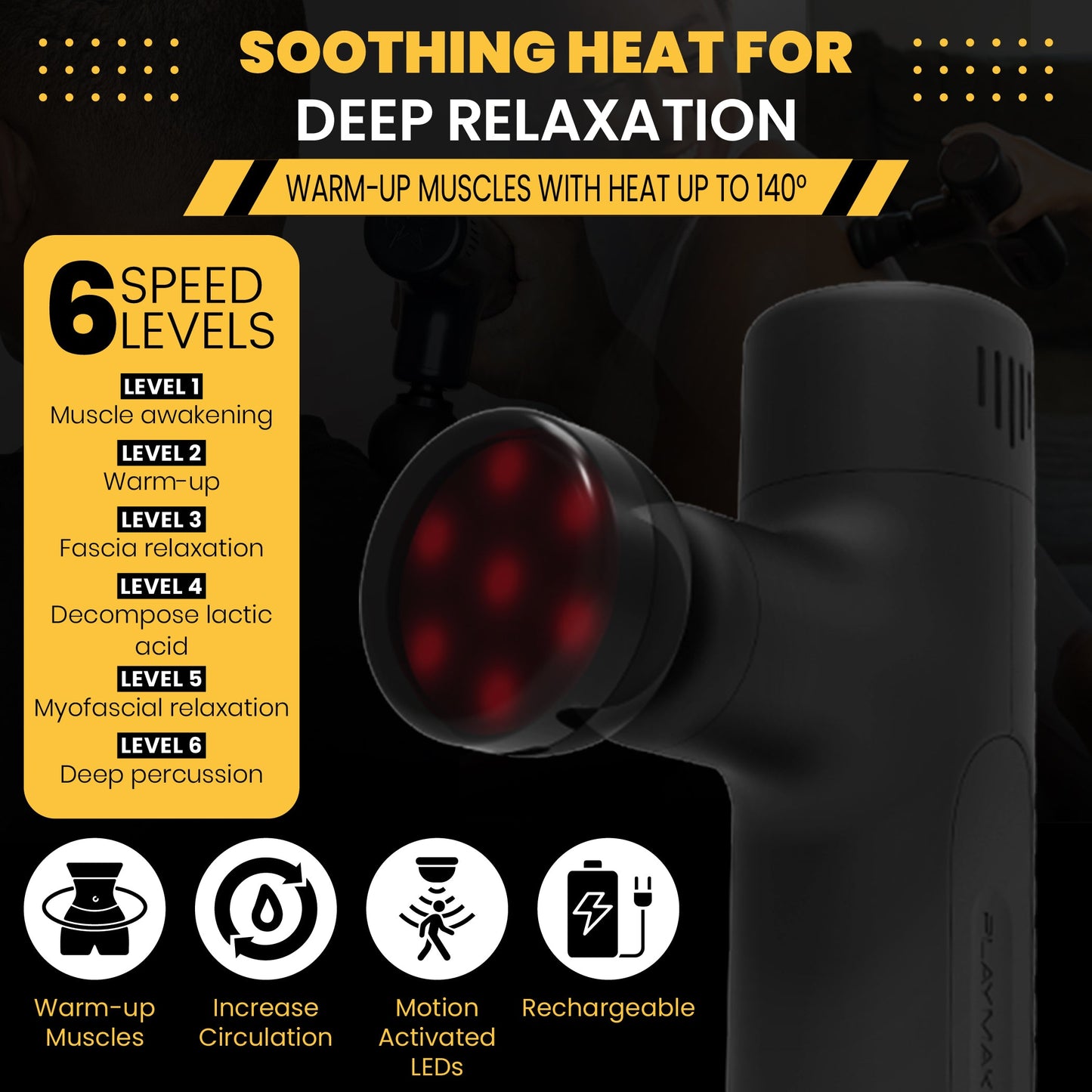 MVPmini Percussion Massage System - The Track and Field Store