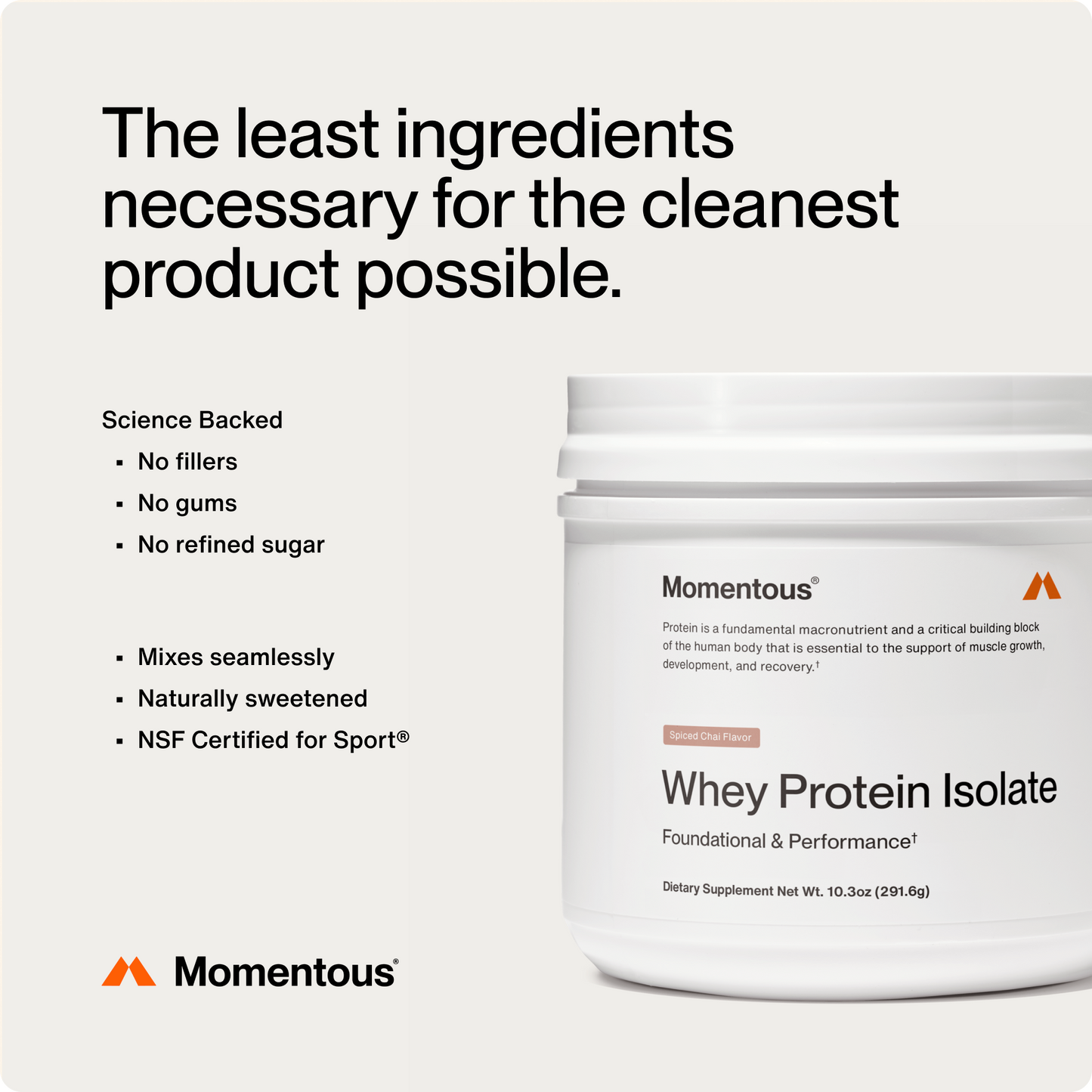 Grass-Fed Whey Protein Isolate Powder - Limited Edition Flavors - Momentous