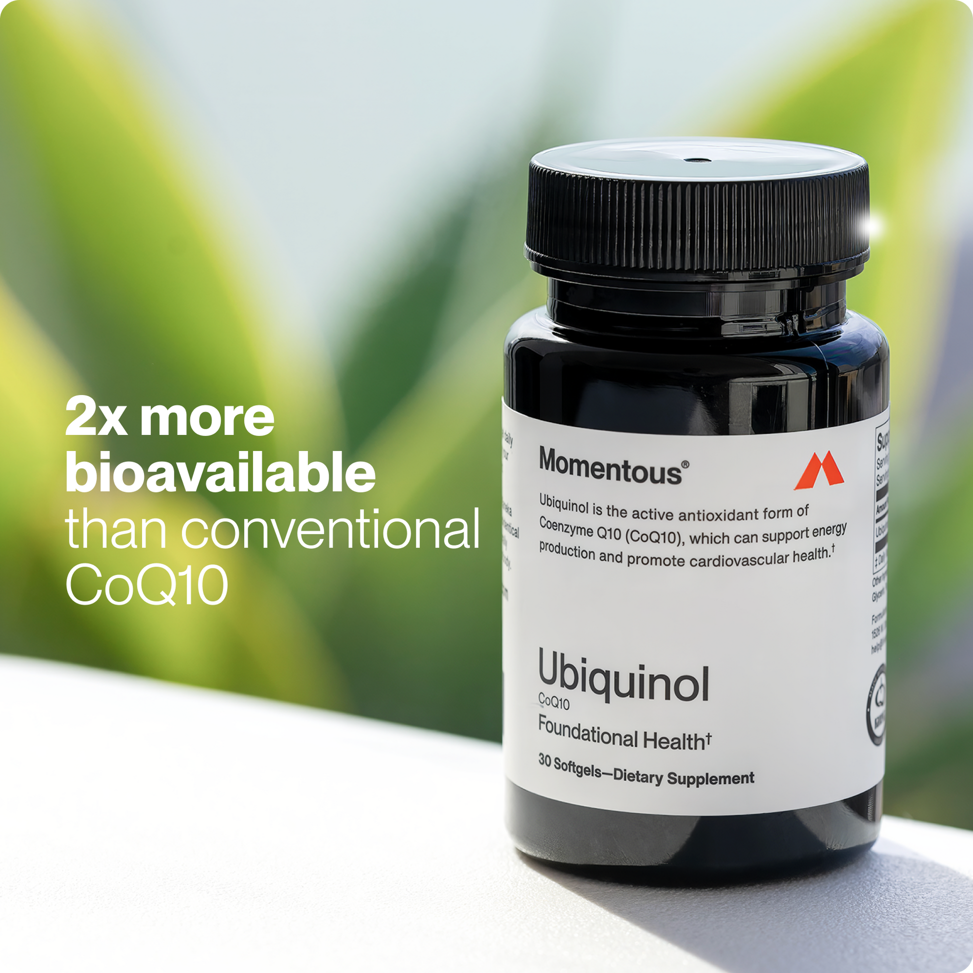 Ubiquinol - Momentous - The Track and Field Store