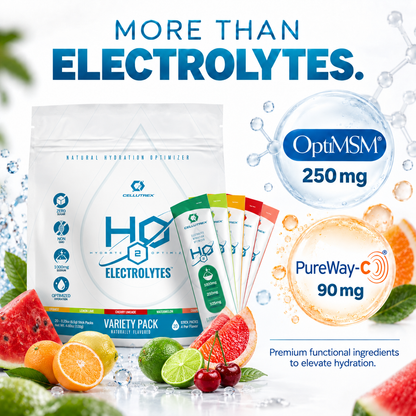 H2O ELECTROLYTES™ - Family Hydration Pack (100 Count Variety) | Zero Sugar Electrolyte Powder