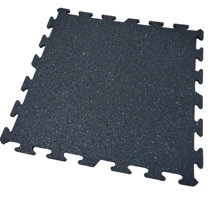 NEW Hammer Clad 1/2" Premium Rubber Floor Tiles and Interlocking Gym Tile Flooring