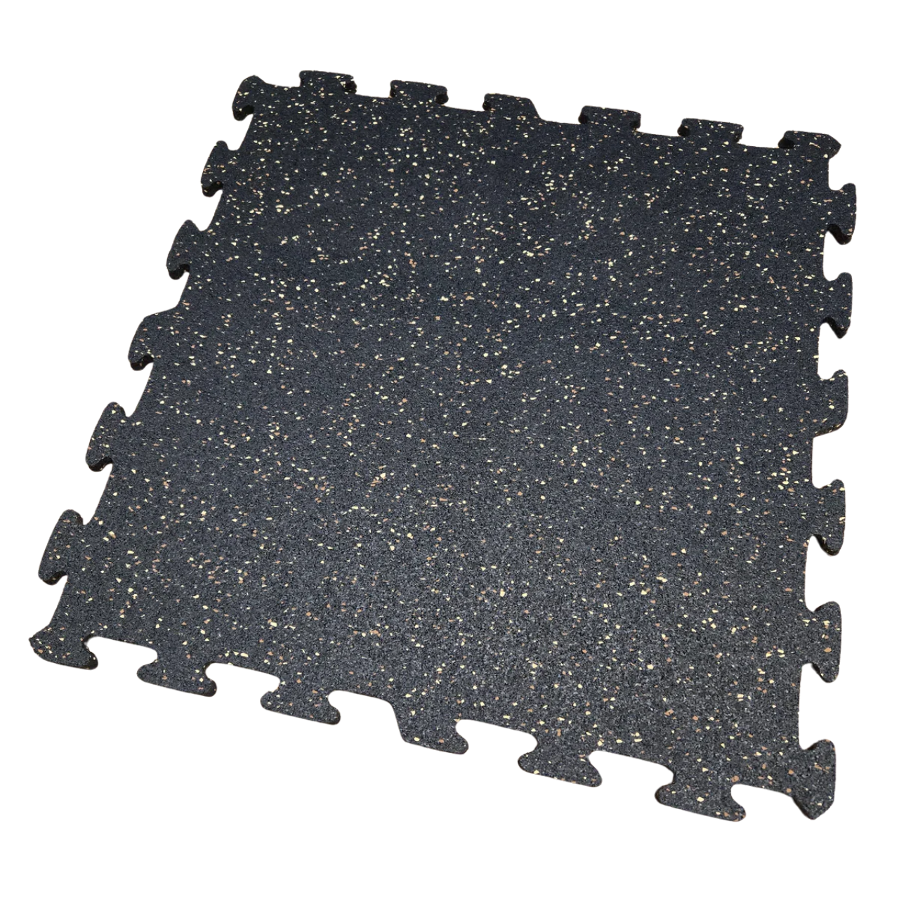 NEW Hammer Clad 18mm (3/4" Nominal) Premium Rubber Floor Tiles and Gym Tile Flooring Interlock