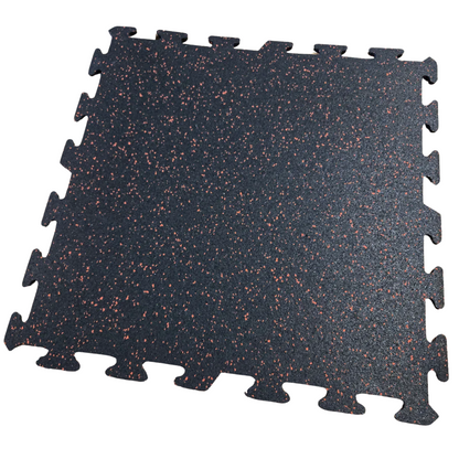 NEW Hammer Clad 3/8" Premium Rubber Floor Tiles and Interlocking Gym Tile Flooring