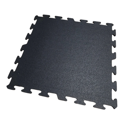 NEW Hammer Clad 8mm Premium Rubber Floor Tiles and Interlocking Gym Tile Flooring