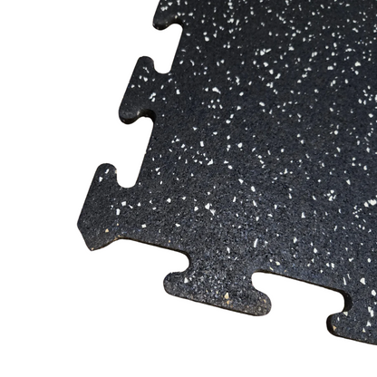 NEW Hammer Clad 1/4" Premium Rubber Floor Tiles and Interlocking Gym Tile Flooring