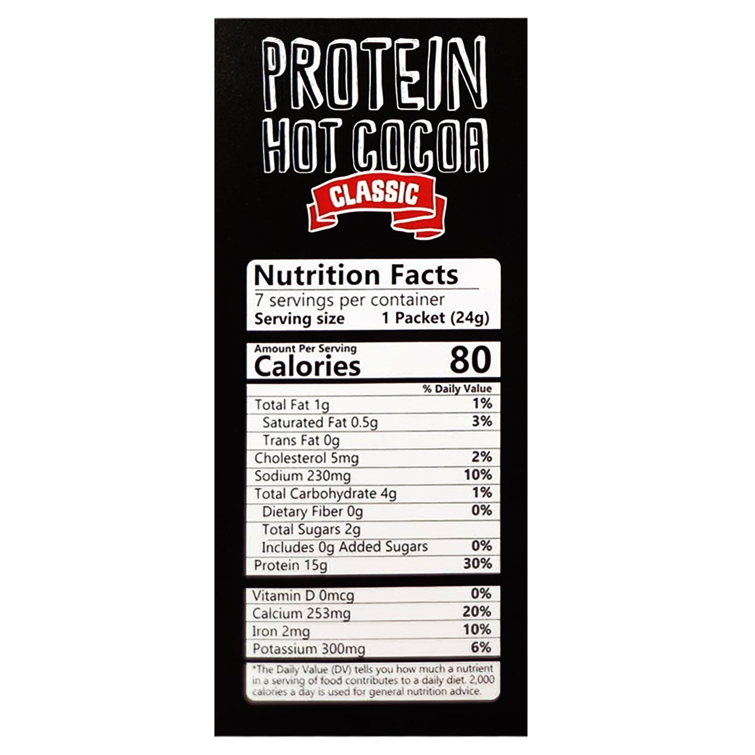 Protein Hot Chocolate - High Protein & Low in Carbs, Keto-Friendly - Wholesome Provisions - The Track and Field Store