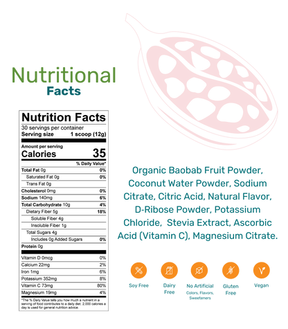 Gut Health + Hydration 30 Serving Tubs - Tiiga - The Track and Field Store