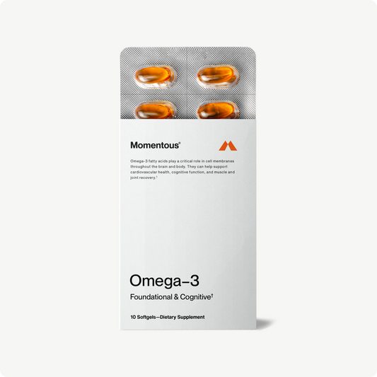 Omega-3 Travel Packs - Momentous - The Track and Field Store
