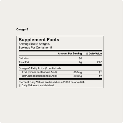 Omega-3 Travel Packs - Momentous - The Track and Field Store