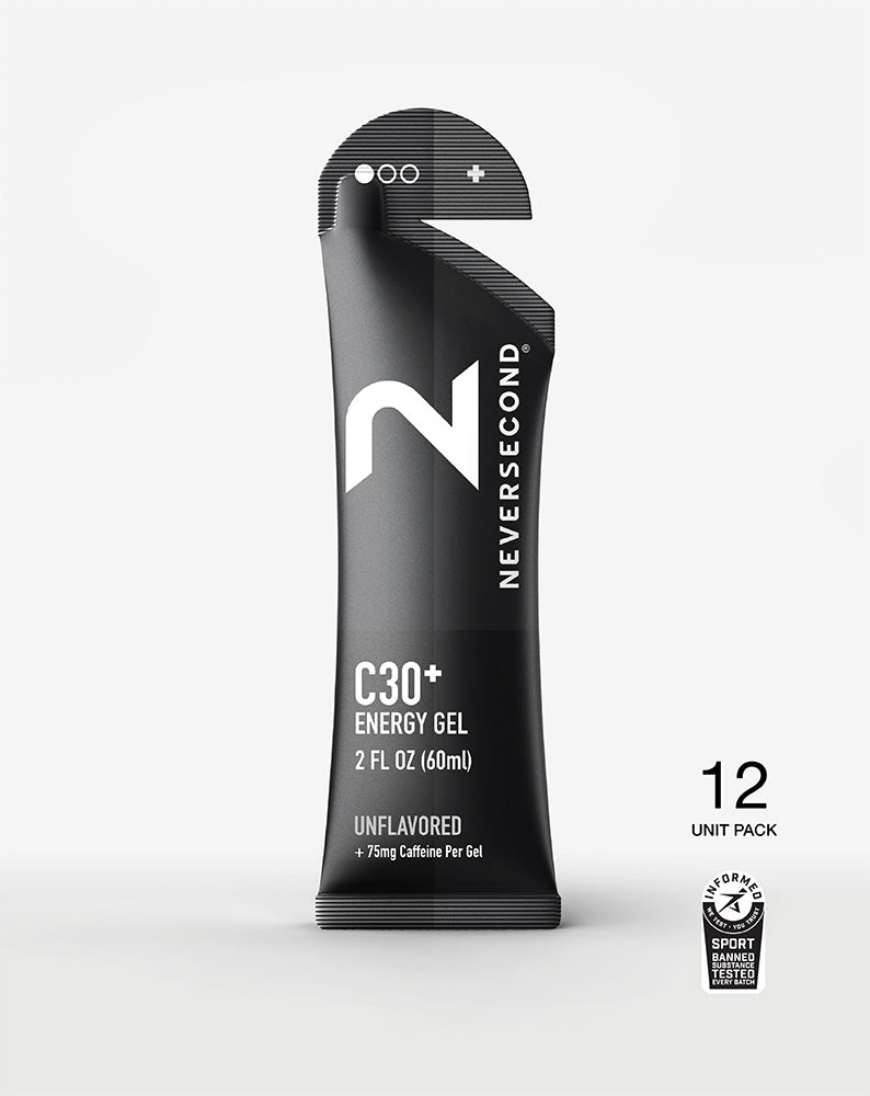 C30+ Unflavored Caffeine Gel 12CT