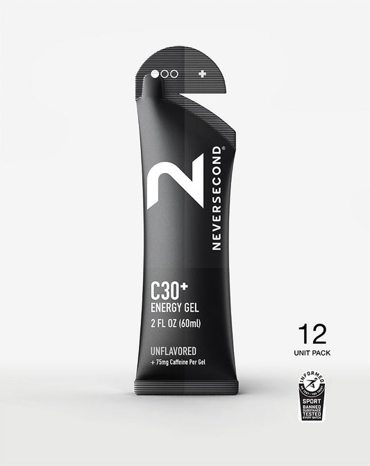 C30+ Unflavored Caffeine Gel 12CT