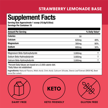 Base Ketones - Exogenous Ketones Drink Mix - Perfect Keto
