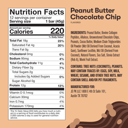 Collagen Protein Bars - Perfect Keto