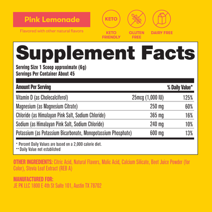 Daily Electrolytes - Perfect Keto Perfect Keto
