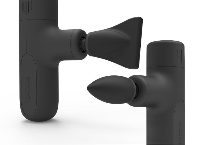 MVPmini DynamicDuo with Edge and Bullet Massage Heads (Fits MVPmini) - The Track and Field Store