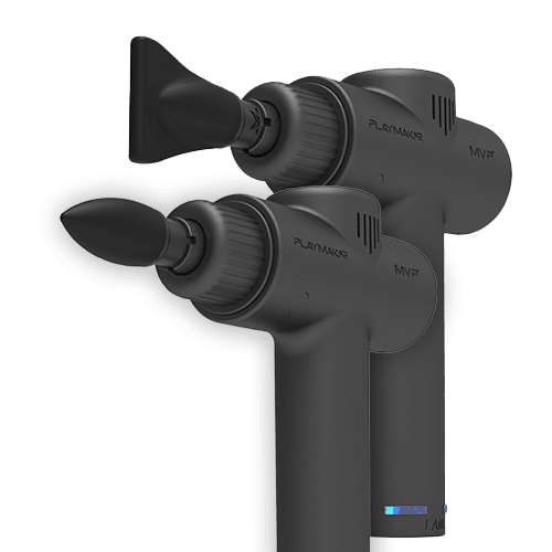 MVP+ Dynamic Duo Massage Head: Include Edge & Bullet - The Track and Field Store