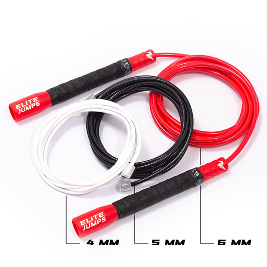 PVC Freestyle Jump Rope Training Bundle - Elite Jumps