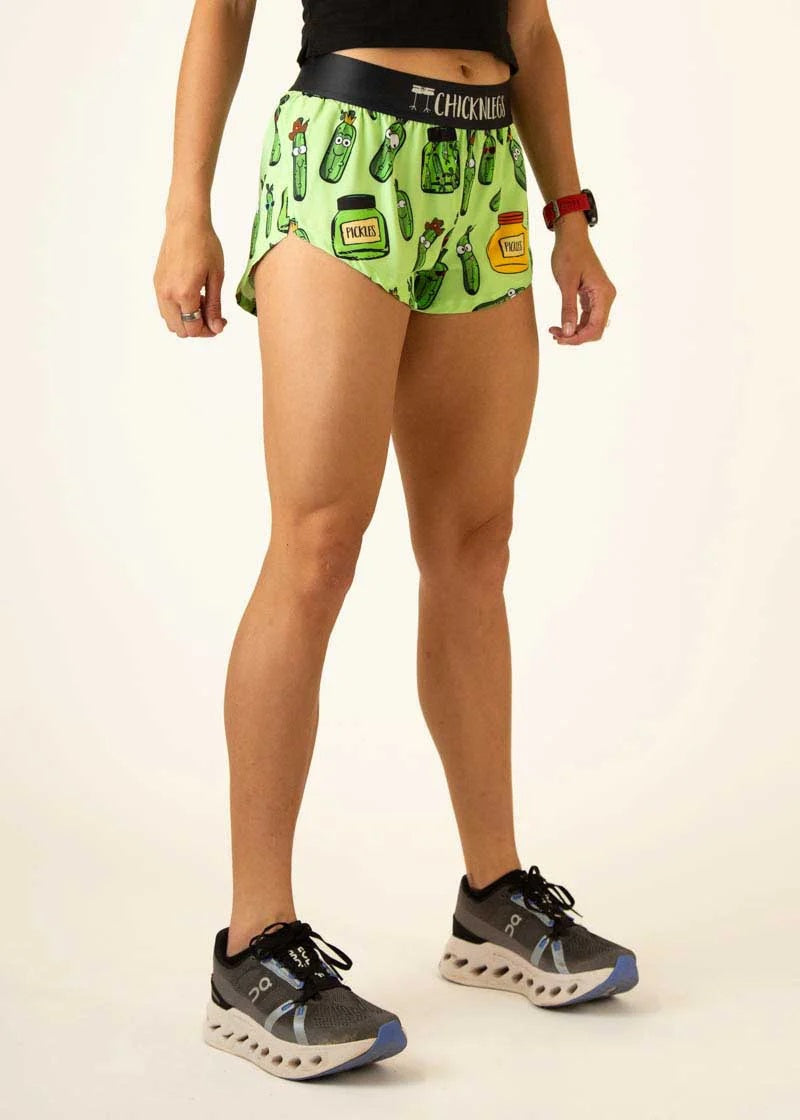 Women's Pickles 1.5" Split Shorts - ChicknLegs