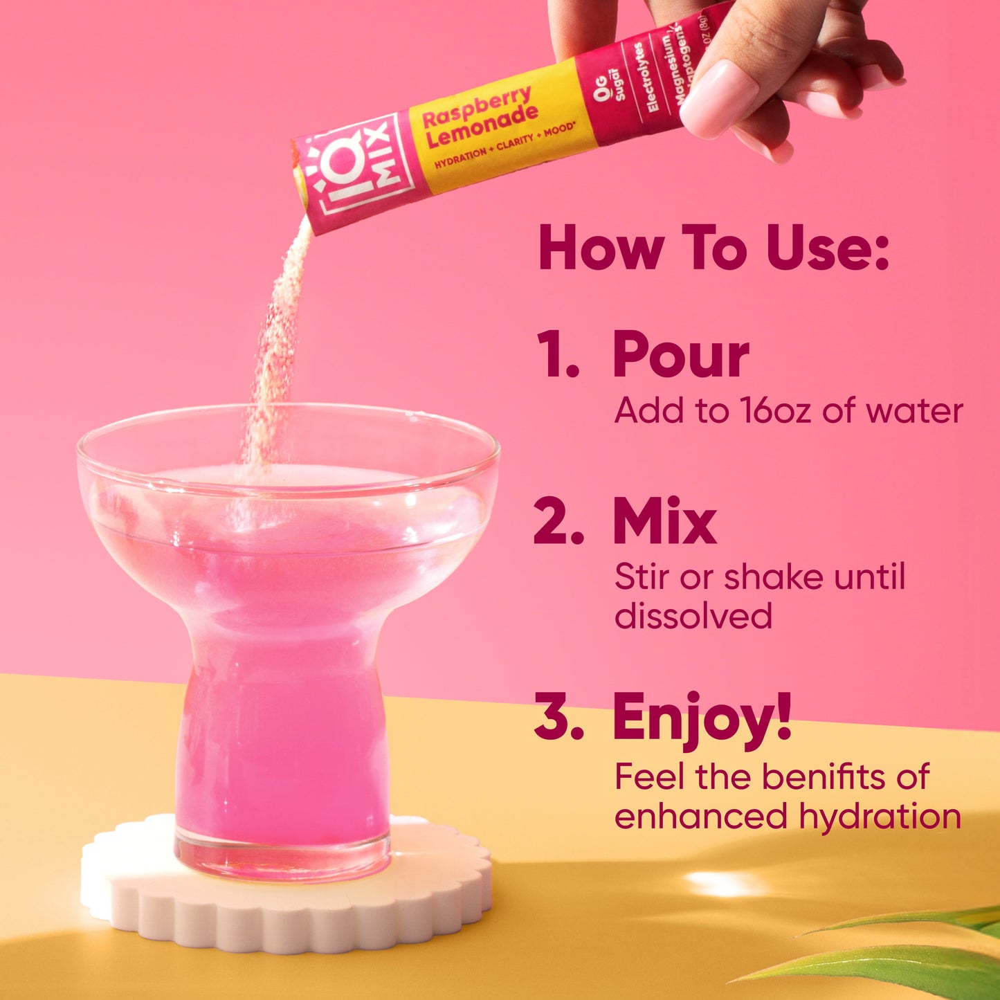 Raspberry Lemonade (20 Sticks) - IQ Bar - The Track and Field Store