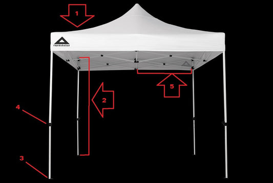 Rapid Shelter Replacement Parts - Rapid Shelter - The Track and Field Store