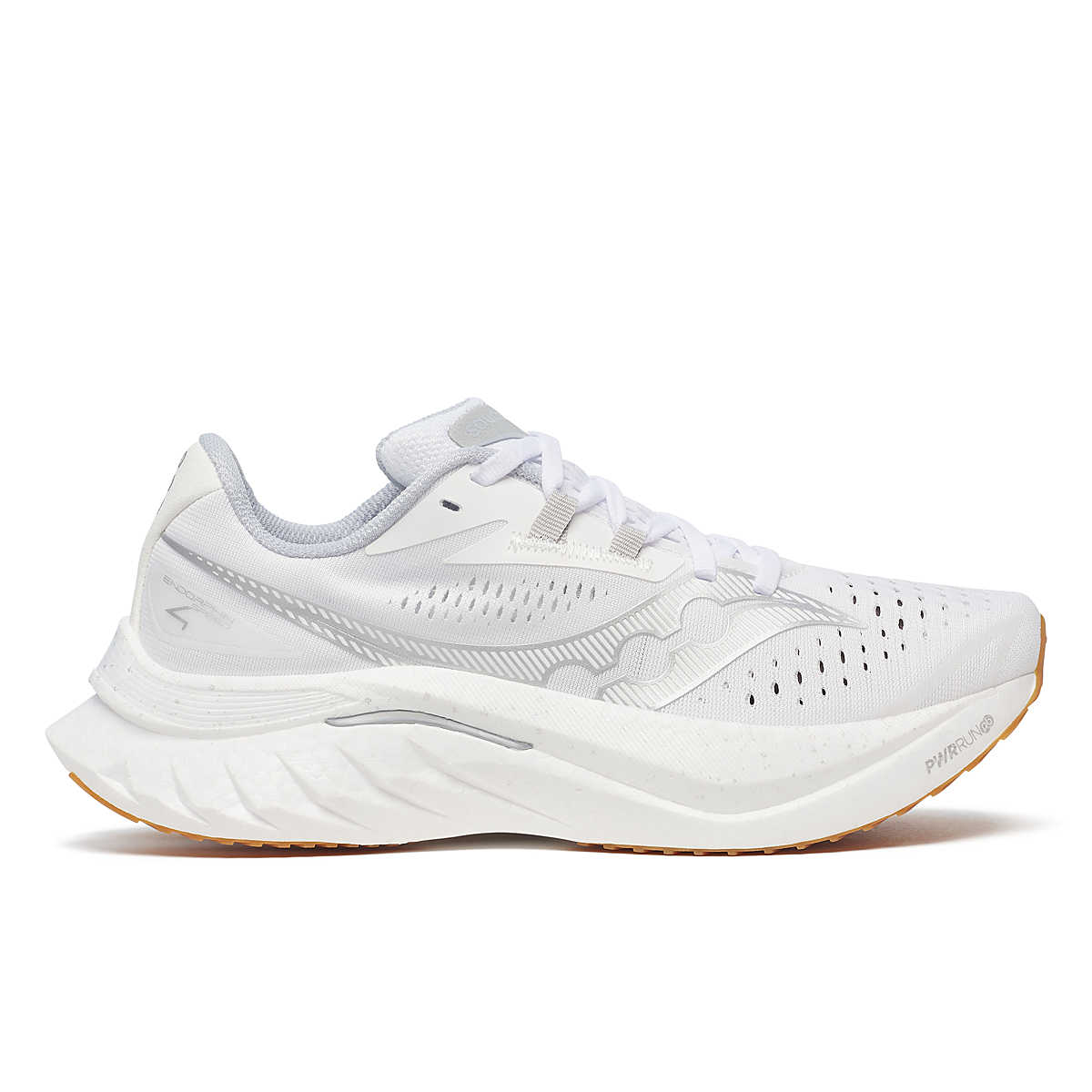 Women's Endorphin Speed 4 - White and Gum - SAUCONY - The Track and Field Store
