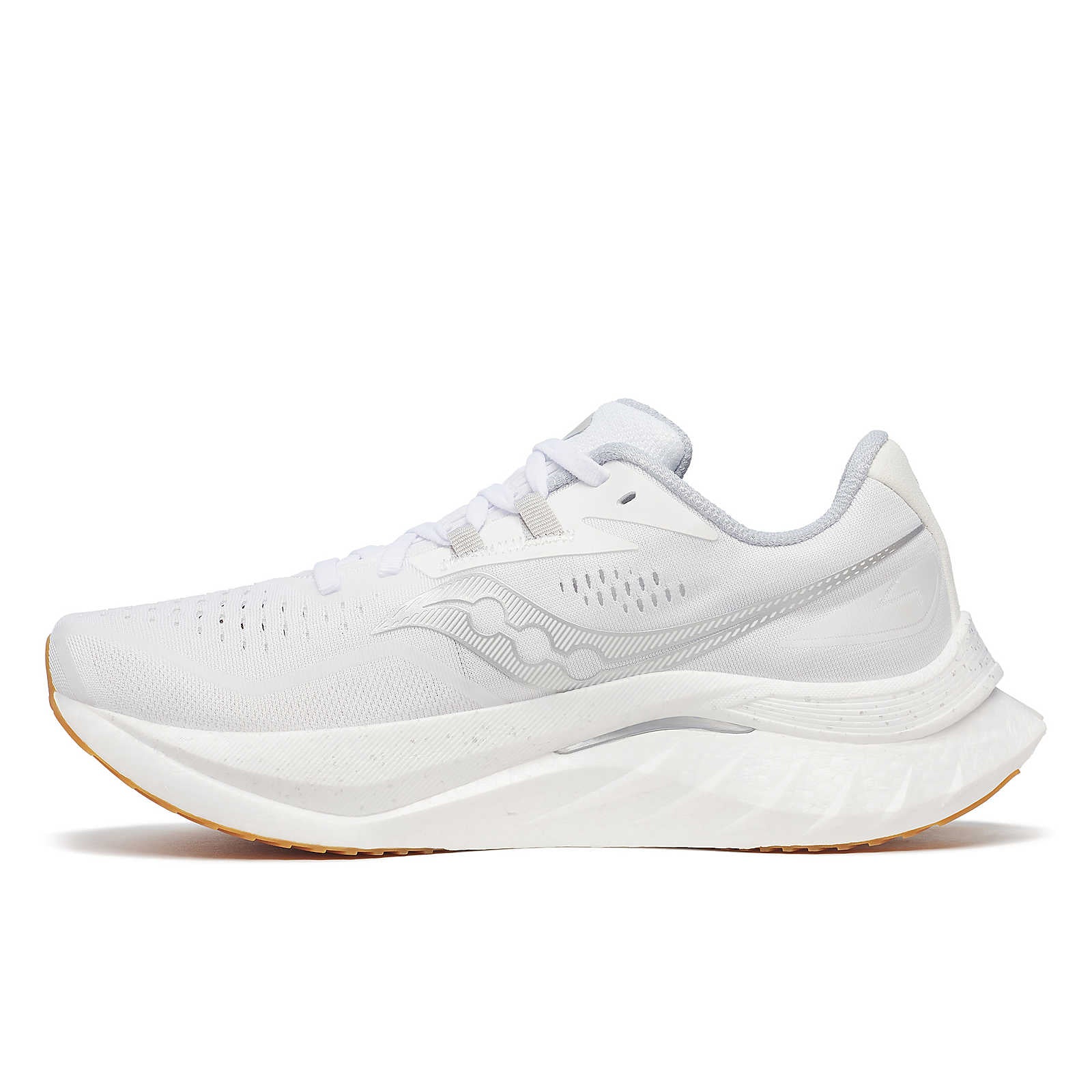 Women's Endorphin Speed 4 - White and Gum - SAUCONY - The Track and Field Store