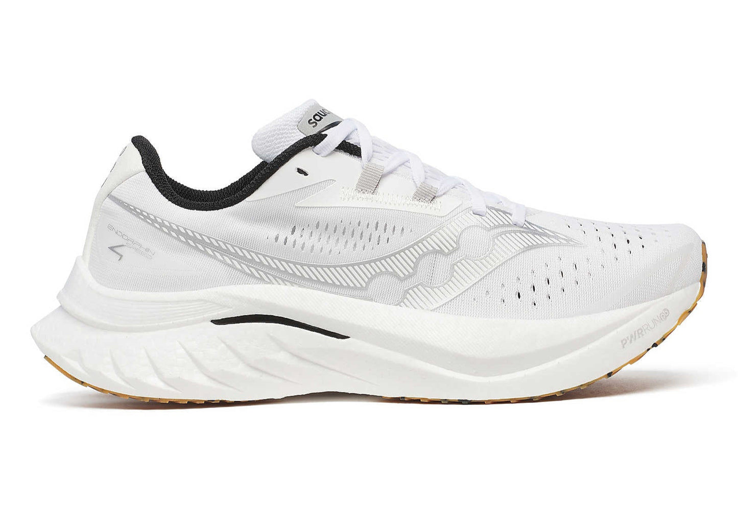 Men's Endorphin Speed 4 -  White and Gum - SAUCONY