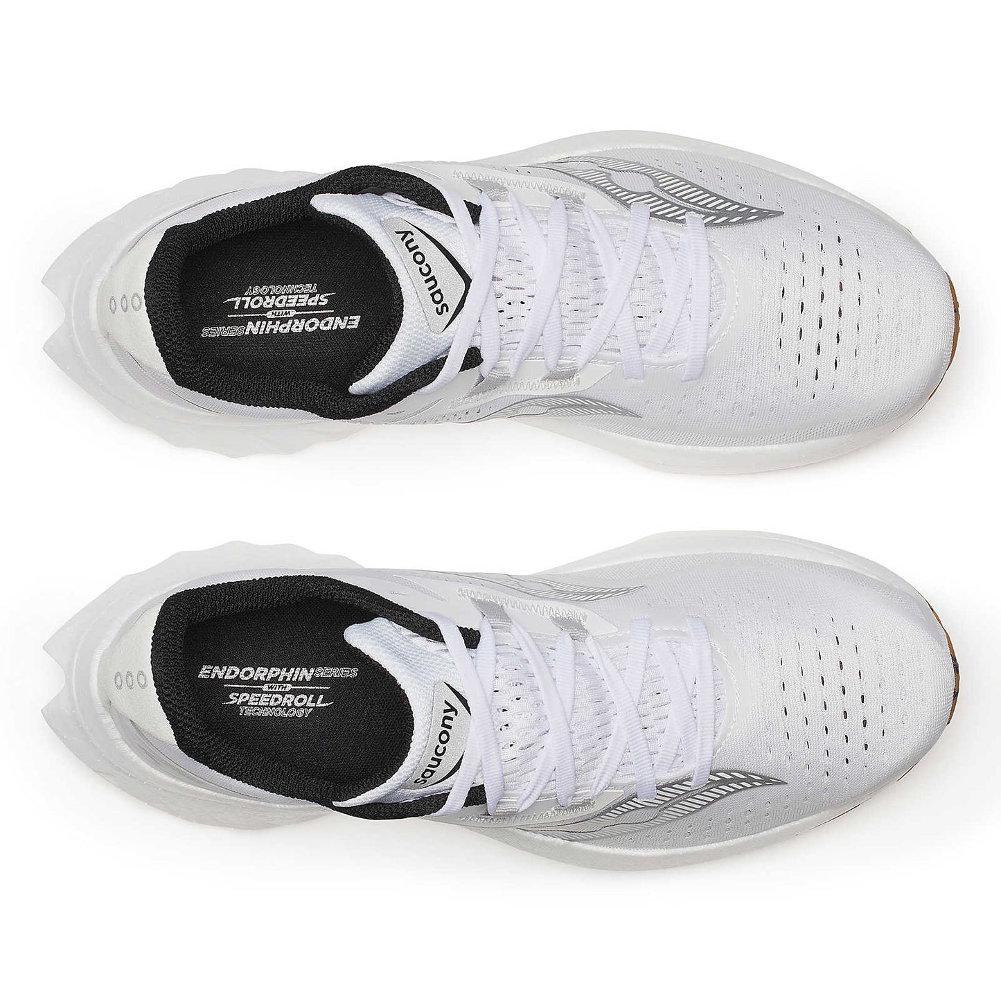 Men's Endorphin Speed 4 -  White and Gum - SAUCONY