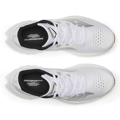 Men's Endorphin Speed 4 -  White and Gum - SAUCONY