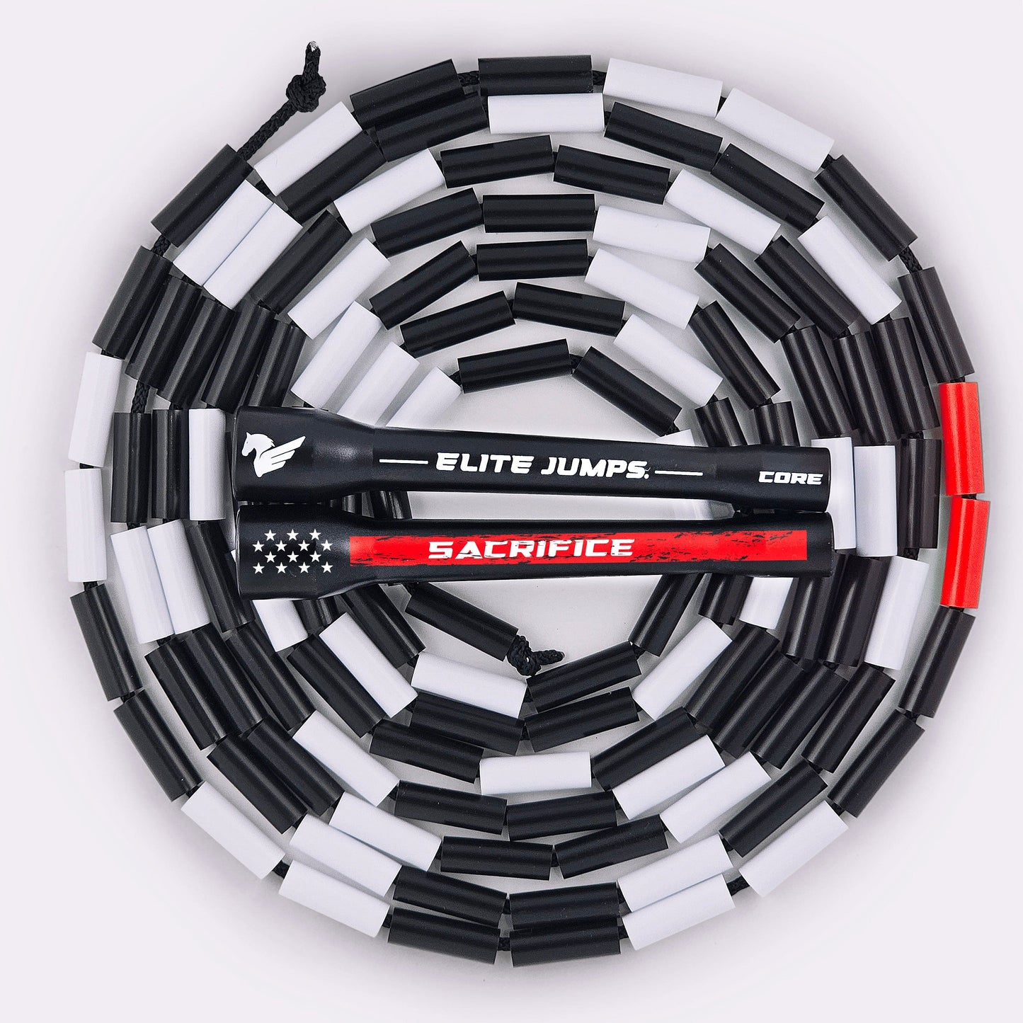 THIN RED LINE - Beaded Jump Rope - Elite Jumps