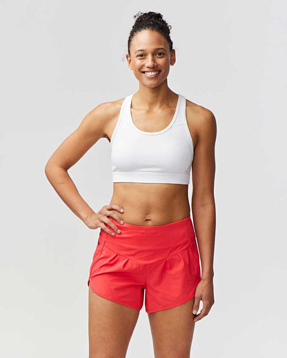 Sheva Women's High Rise Running Shorts Goal Five