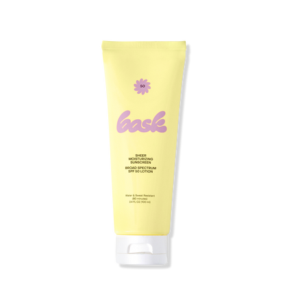 Sheer Moisturizing SPF Lotion Bask Suncare