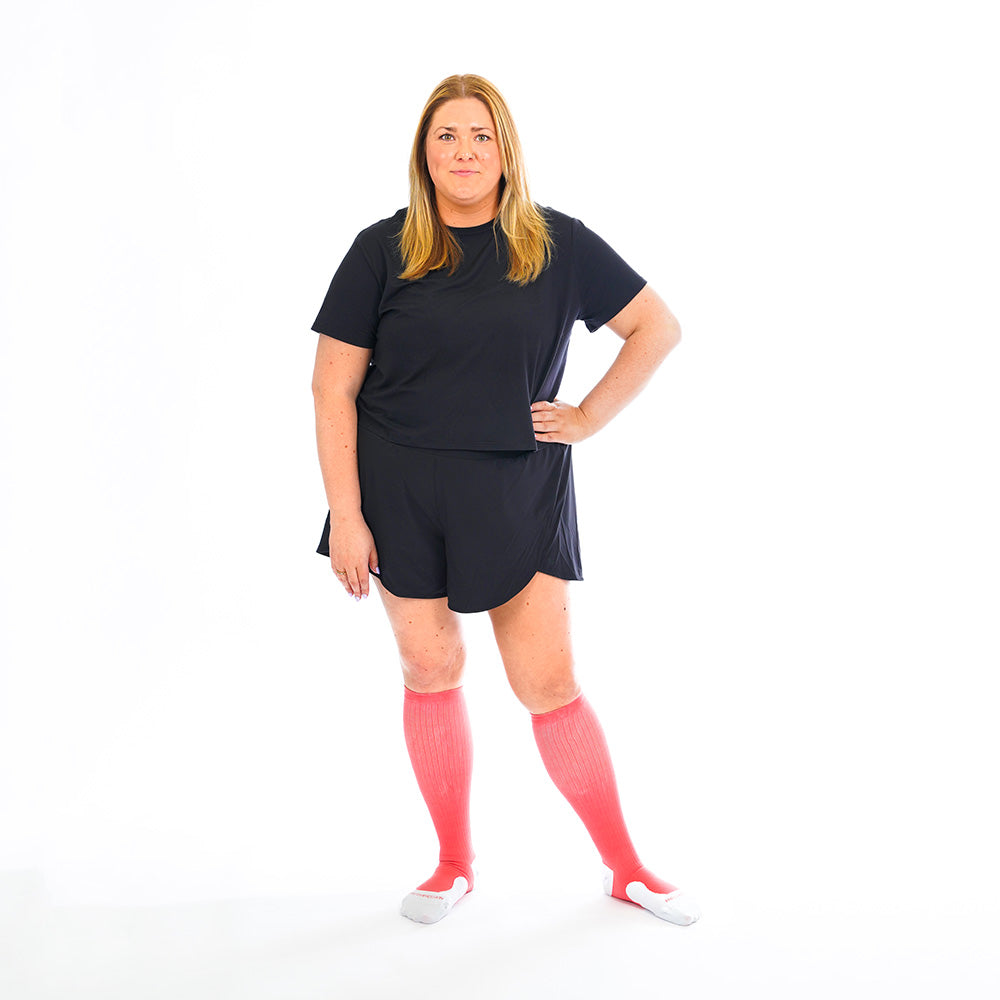 Marathon Wide-Calf, Just Peachy - ProCompression - The Track and Field Store