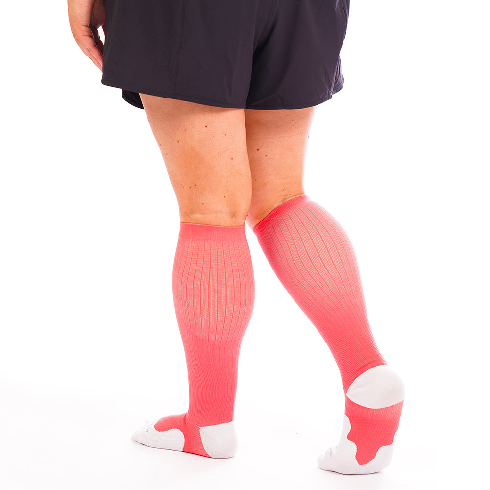 Marathon Wide-Calf, Just Peachy - ProCompression - The Track and Field Store
