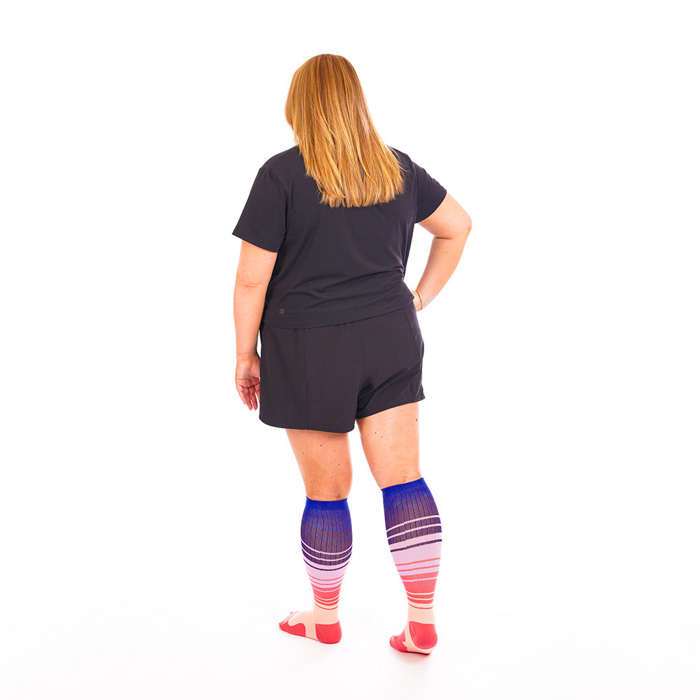 Marathon Wide-Calf, Florida Skies - ProCompression - The Track and Field Store