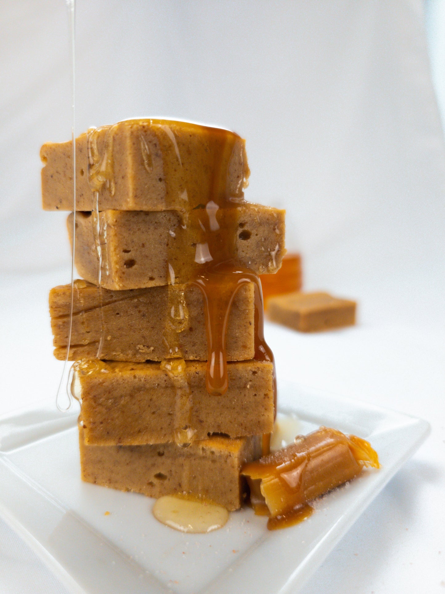 Salted Caramel Protein Blondie, 6-Ct, Honey Sweetened, Gluten-Free, Snack Bar - Protein Snack Shop
