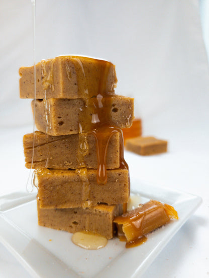 Salted Caramel Protein Blondie, 6-Ct, Honey Sweetened, Gluten-Free, Snack Bar - Protein Snack Shop