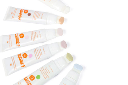 Paint-on sun protection for independent kids - Squeen - The Track and Field Store
