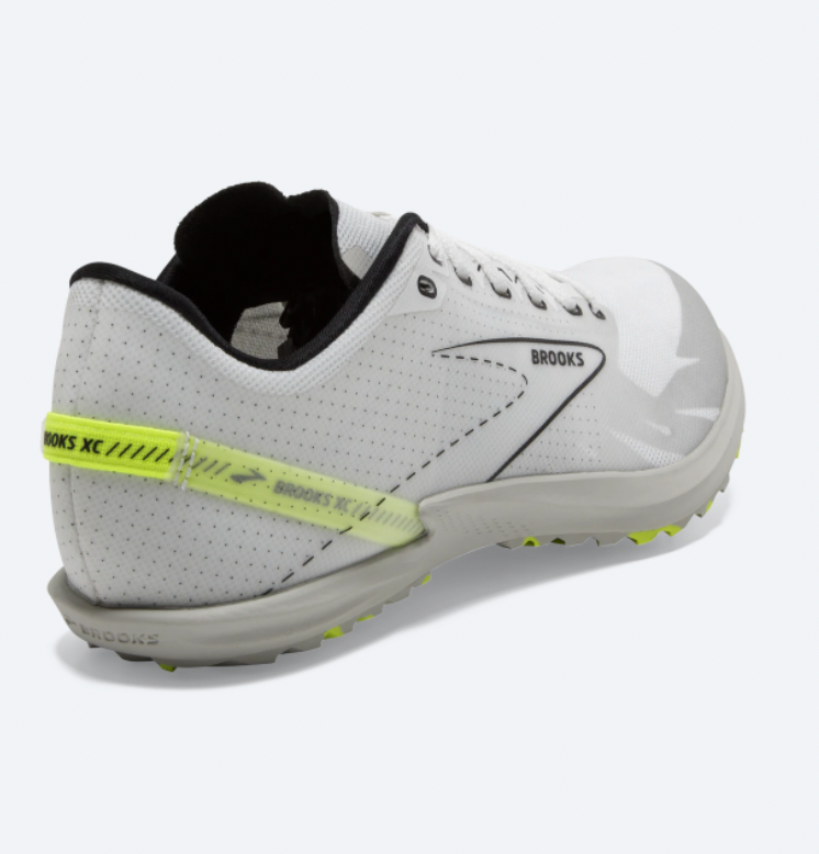 Unisex Draft XC Spikeless - White, Black, and Nightlife - BROOKS - The Track and Field Store