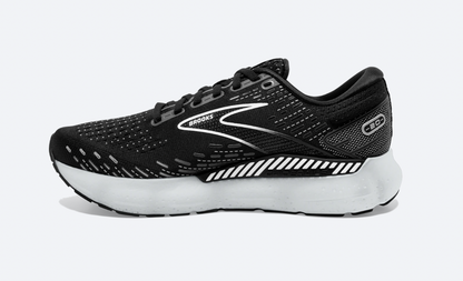 Women's Glycerin GTS 20 - Black, White, and Alloy - BROOKS - The Track and Field Store