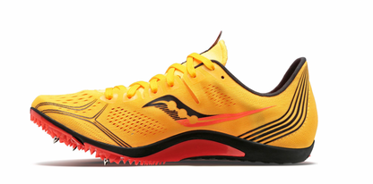 Women's Endorphin 3 Spike - Vizigold and Vizired - SAUCONY - The Track and Field Store