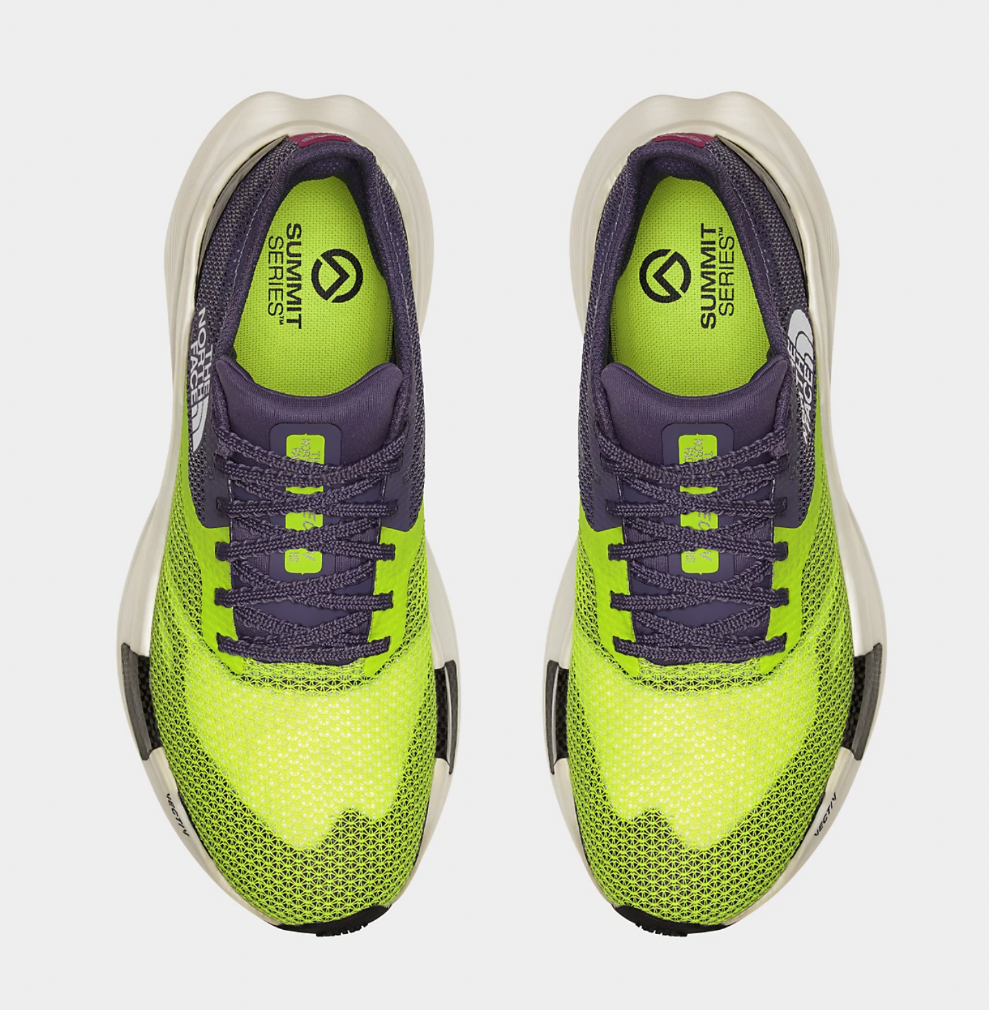 Women's Summit VECTIV PRO - Summit LED Yellow and Lunar Slate - THE NORTH FACE - The Track and Field Store