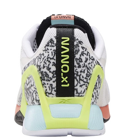 Women's Reebok x Goodr Nano X1 - White/Core Black/Twisted Coral - REEBOK - The Track and Field Store